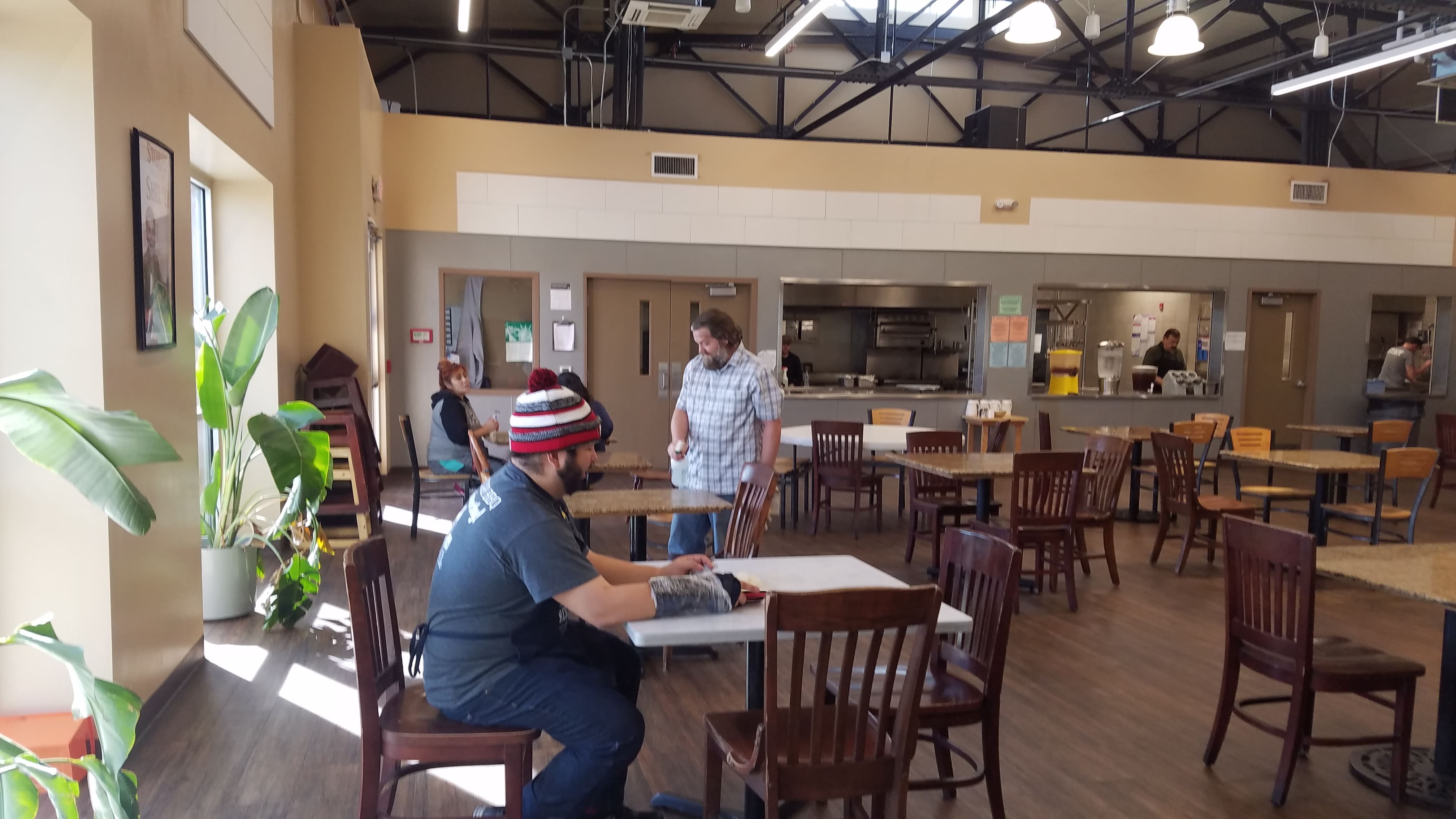 Cleaning El Paso Mission Dining Hall