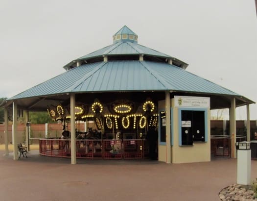 carousel ride at el paso zoo