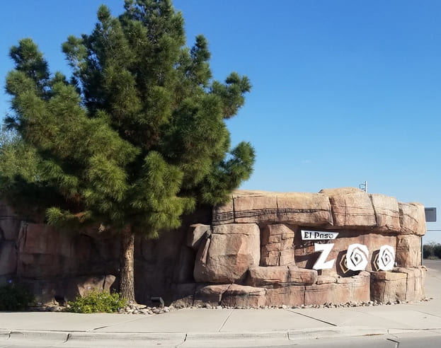 el paso zoo sign