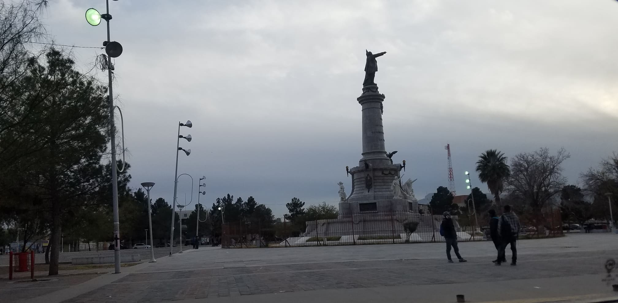 Juarez Mexico statue