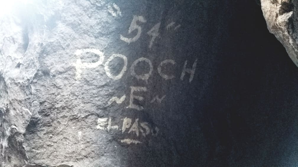 Hueco Tanks State Park - Modern Pictograph