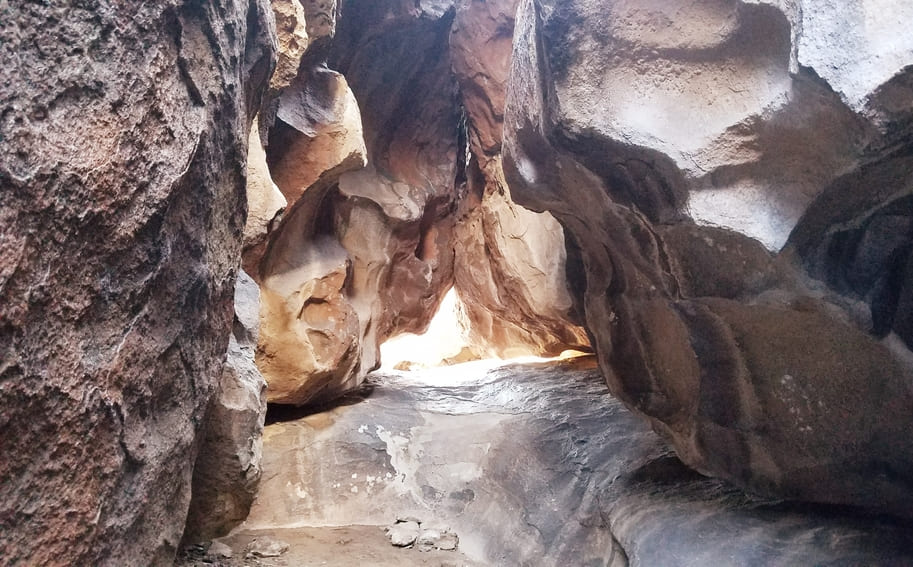 Hueco Tanks State Park - Cave Shelter