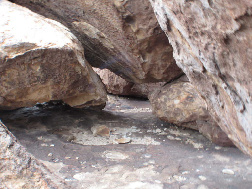 Hueco Tanks Mountains - Natural Shelter