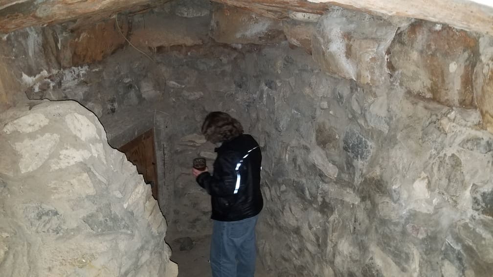 Cave Entry at La Kiva Underground Bar and Restaurant