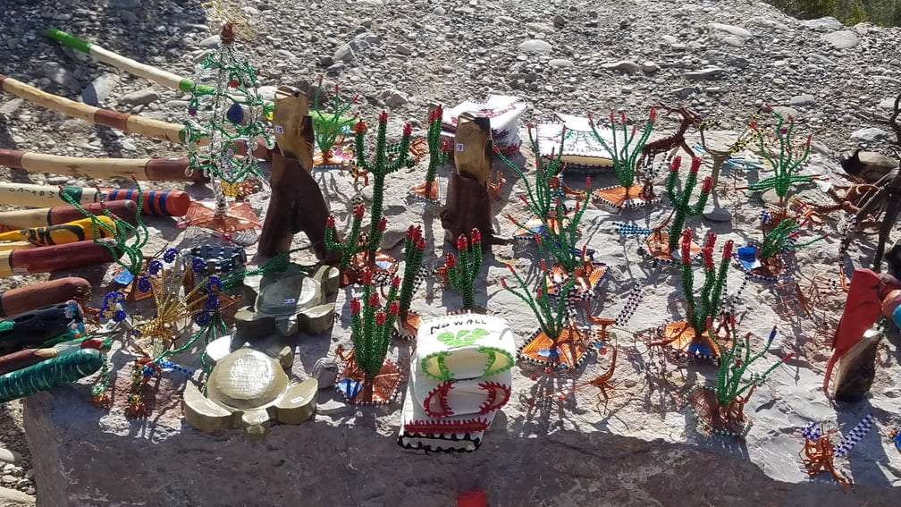 Makeshift Gift Shop At Boquillas Canyon
