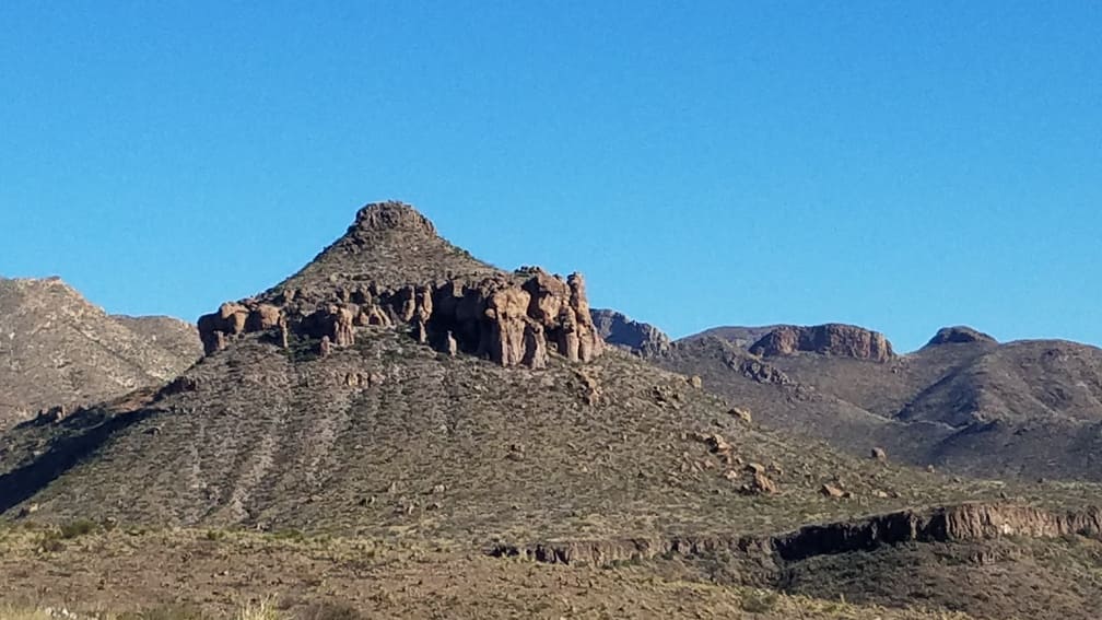 Mountain Crown - Chisos Basin During Government Shutdown