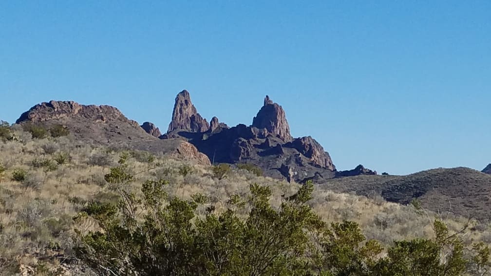 Mule Ears Mountain View - Chisos Basin During Government Shutdown