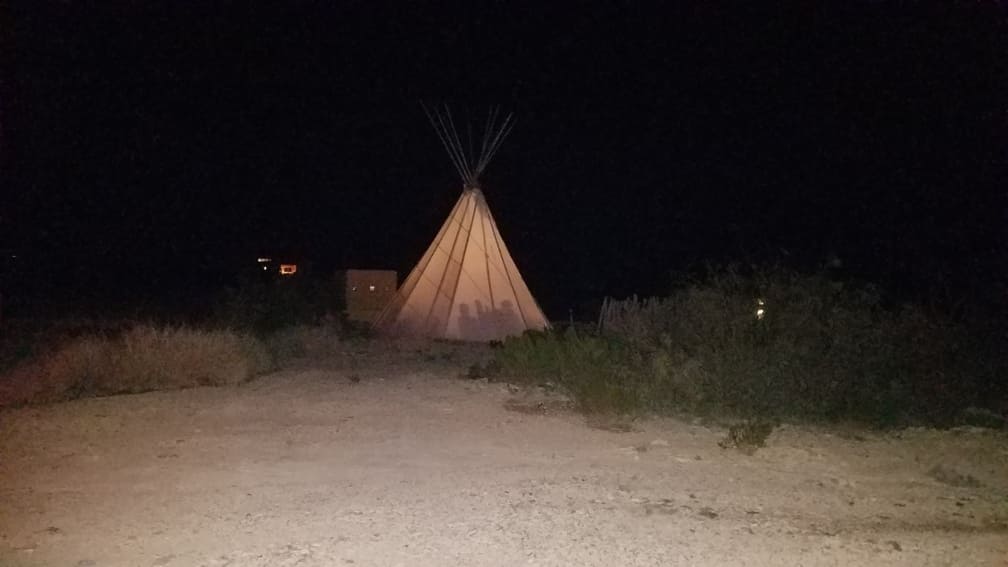 Teepee in Terlingua