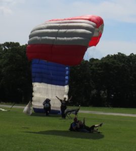 Back On The Ground - Sky Dive