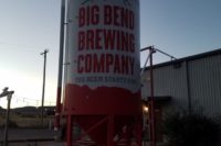 Big Bend Brewing Sign Out Front