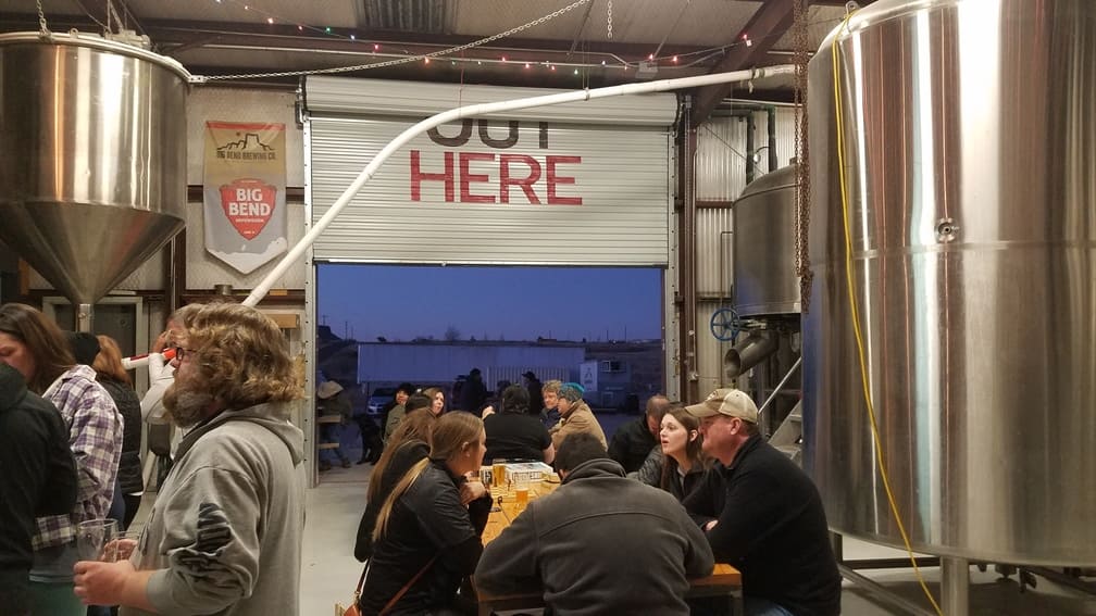 Seating At Big Bend Brewing Co