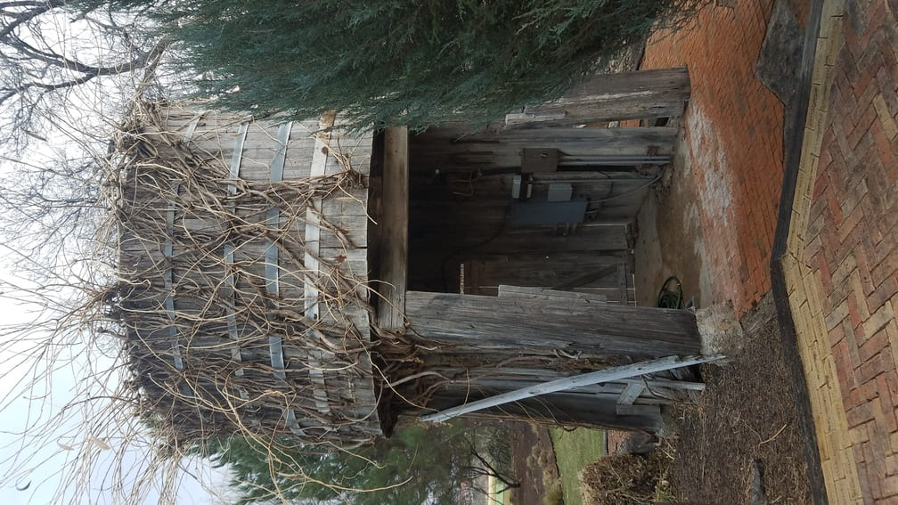 a tower thing at Gage Gardens