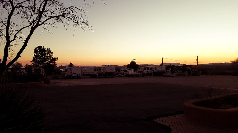 Lower RV Lot at Marathon Motel and RV Park