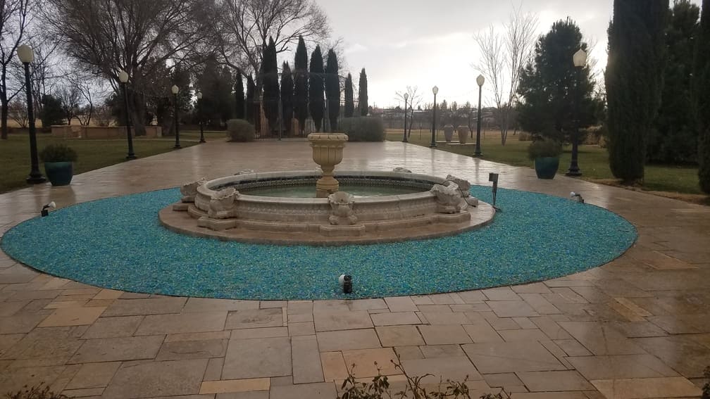 when you fist walk into Gage Gardens