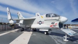 A 7B Corsair II USS Lexington
