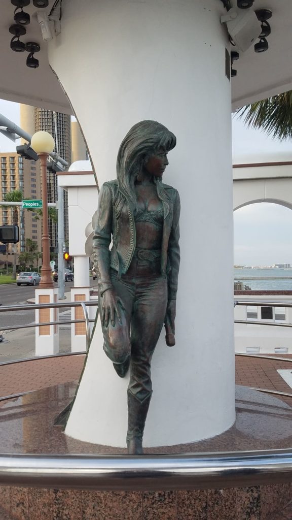 Selena Memorial Statue Corpus Christi