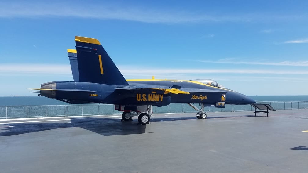 U.S. Navy Blue Angels USS Lexington