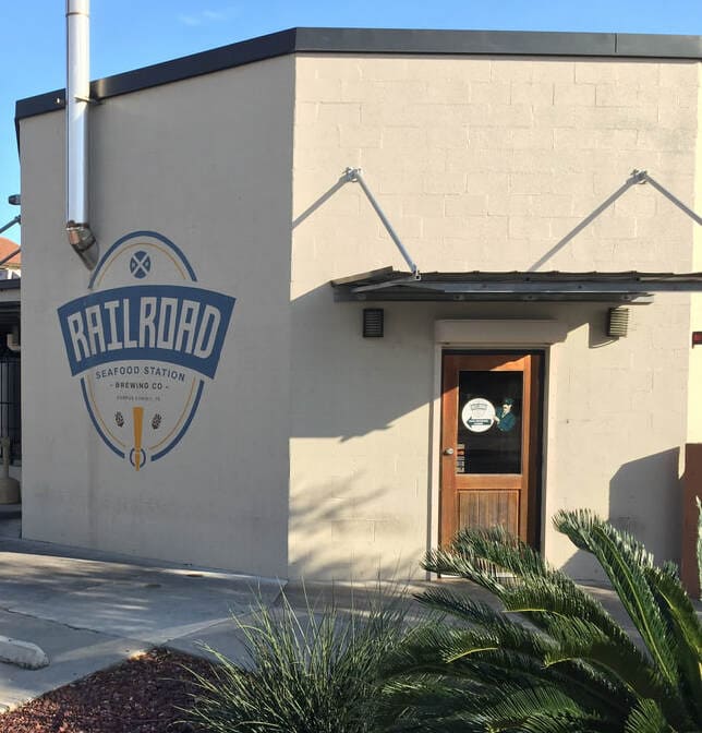 Railroad Brewing Company Outside - Corpus Christi